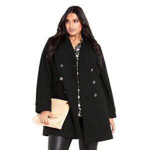 CITY CHIC MILITARY COAT